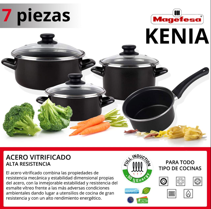 Set De Cocina 10 Piezas Magefesa