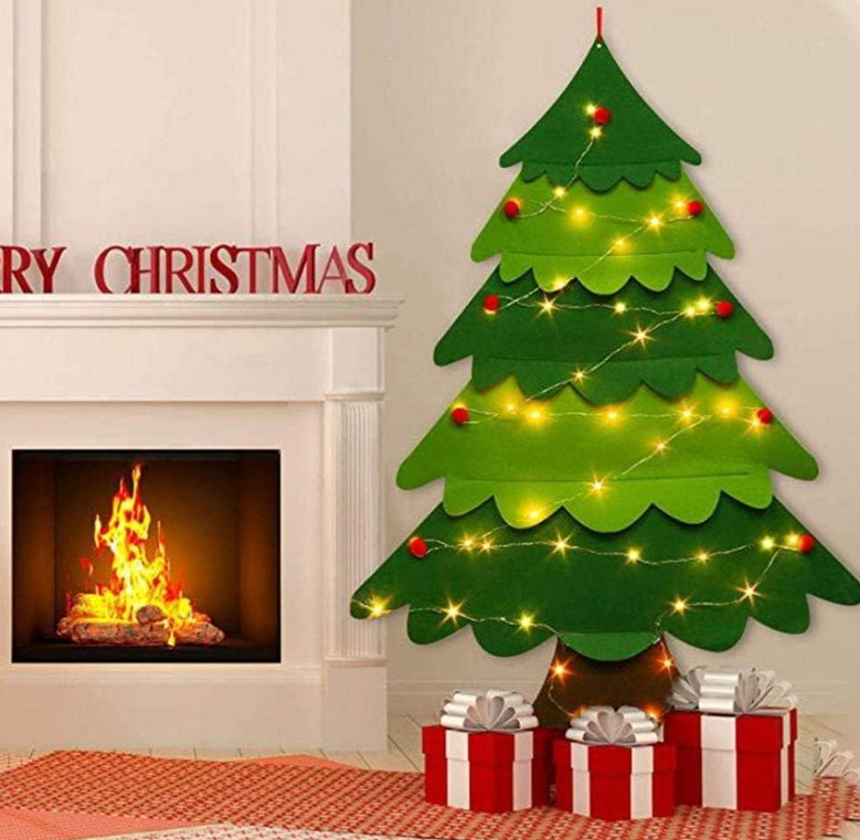 Árbol Mágico de Navidad Infantil con 25 adornos + Luces led (GRATIS)