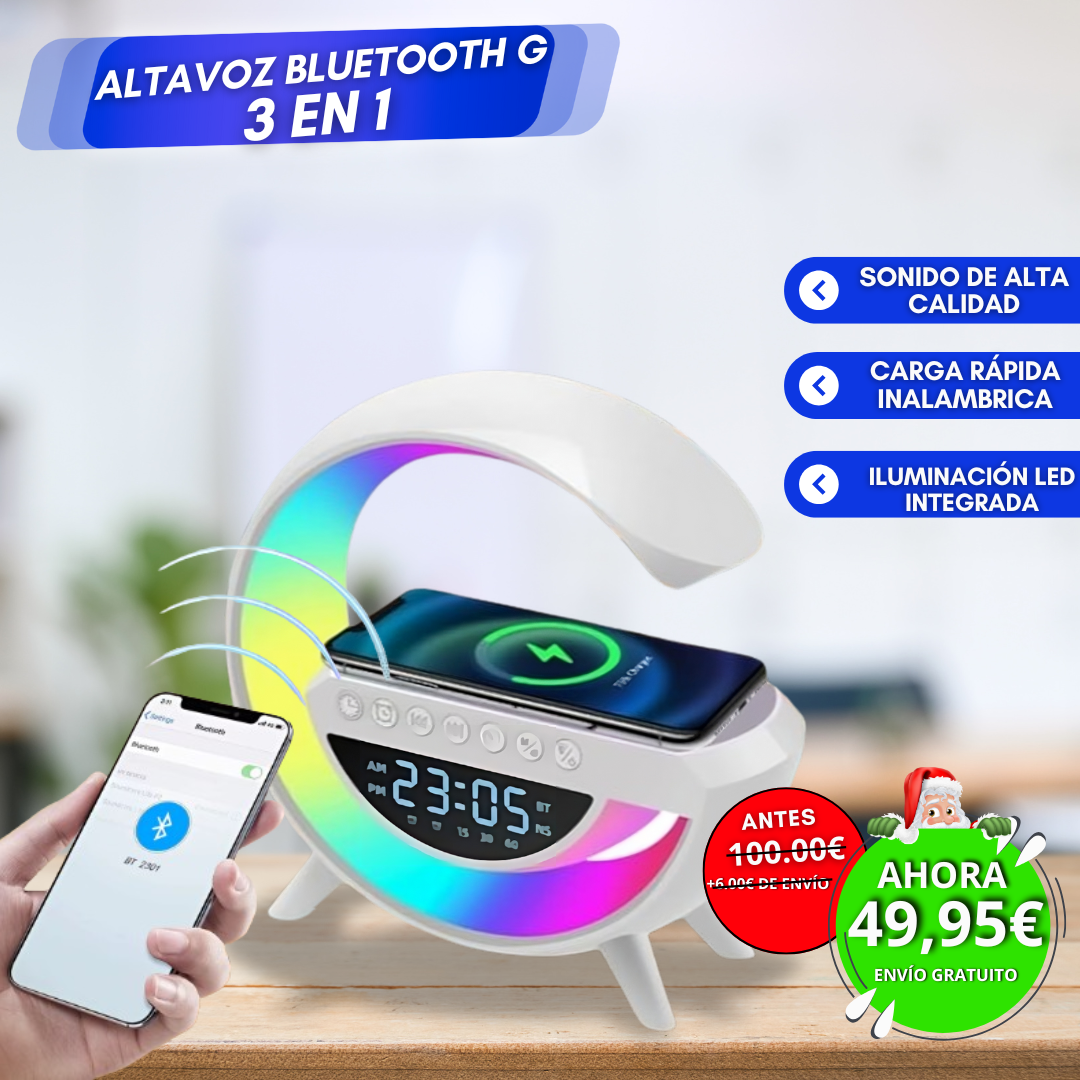 Altavoz Bluetooth G 3 en 1